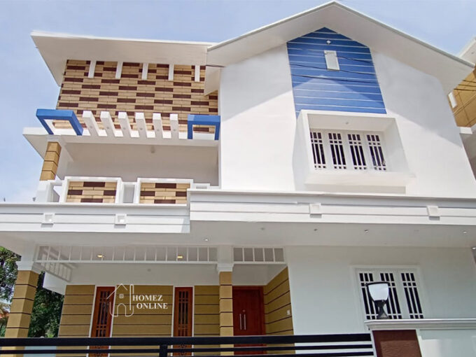 Double storey home for sale in 3 cent with Best interior